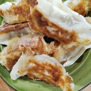 春巻き風♬たけのこと椎茸の餃子